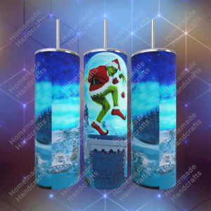 A Grinch and his Fireplace 20oz Tumbler