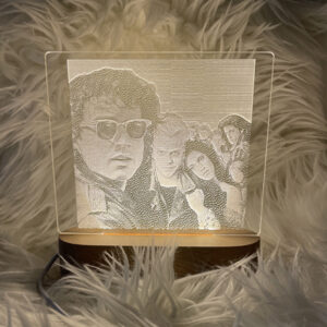 *Engraved Photo with Light Base