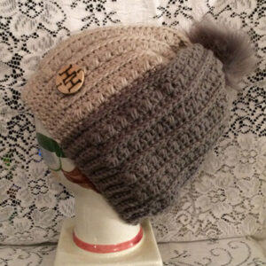 Two Tone Malia Slouchy Hat