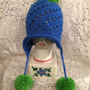 Green & Blue Ella Hat