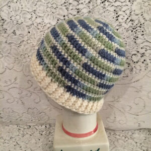 Variegated Striped Beanie