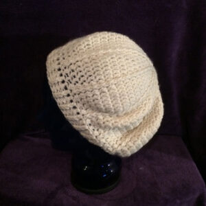 Solid Cream Brimless Karina Hat