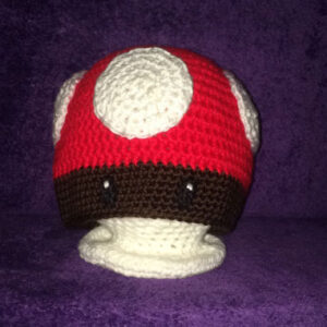 Infant Mushroom Character Hat