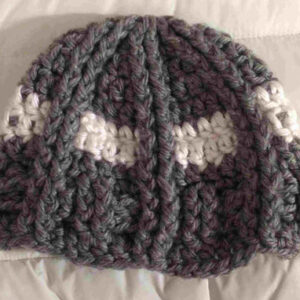 Gray Newborn Hat