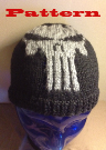 Knit Pattern - Flat Knit Punisher Beanie