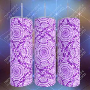 Cursed Mandala (purple) 20oz Tumbler