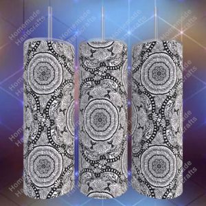 Cursed Mandala (black) 20oz Tumbler