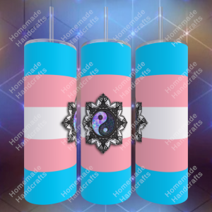 Customizable Ying Yang Trans 20oz Tumbler