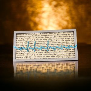 All Creatures of Our God and King - Song Lyric Stand & Frame SVG File  - DIGITAL DOWNLOAD