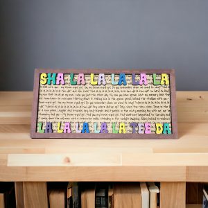 Brown Eyed Girl - Song Lyric Stand & Frame SVG File  - DIGITAL DOWNLOAD