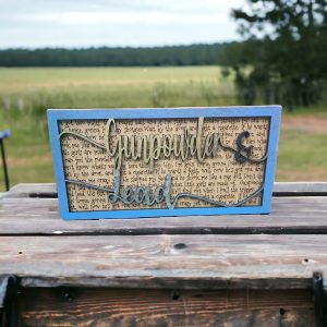 Gunpowder & Lead - Song Lyric Stand & Frame SVG File  - DIGITAL DOWNLOAD