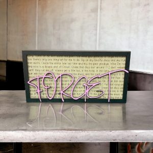 Hey Bartender - Song Lyric Stand & Frame SVG File  - DIGITAL DOWNLOAD