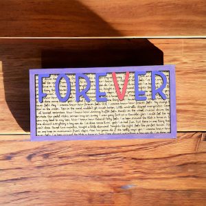 How Forever Feels - Song Lyric Stand & Frame SVG File  - DIGITAL DOWNLOAD