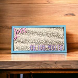 Love Me Like You Do - Song Lyric Stand & Frame SVG File  - DIGITAL DOWNLOAD