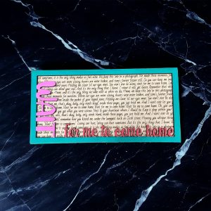 Photograph - Song Lyric Stand & Frame SVG File  - DIGITAL DOWNLOAD