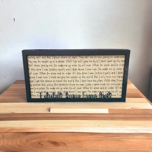 Wake me Up - Song Lyric Stand & Frame SVG File  - DIGITAL DOWNLOAD