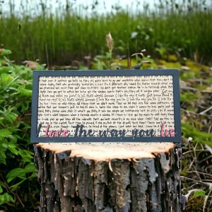 The Way You Lie - Song Lyric Stand & Frame SVG File  - DIGITAL DOWNLOAD