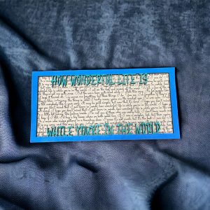 Your Song - Song Lyric Stand & Frame SVG File  - DIGITAL DOWNLOAD