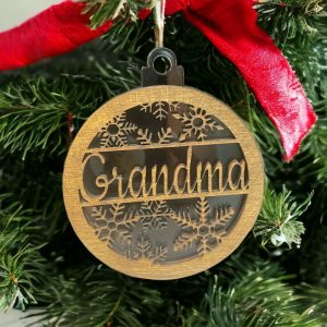 Grandmother Ornaments SVG File  - DIGITAL DOWNLOAD