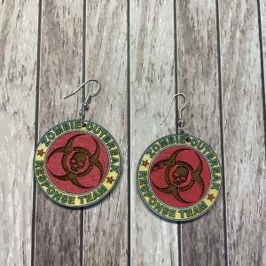 Zombie Response Team Earrings
