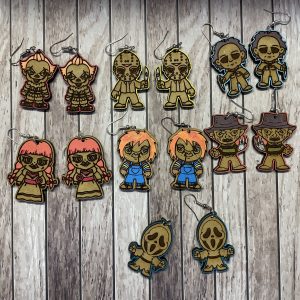 Kiddie Horror Movie Earrings