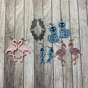Animal Skeleton Earrings