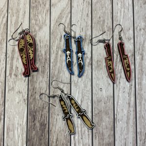 Knife Earrings