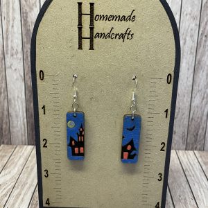 Haunted House Earrings
