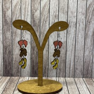 Sanderson Sisters Hair Earrings