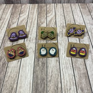Cute Halloween Post Earrings