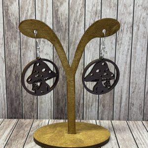 Mushroom Cutout Earrings
