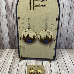 Howling at the Moon Earrings