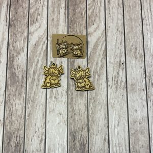 Highland Cow Earrings