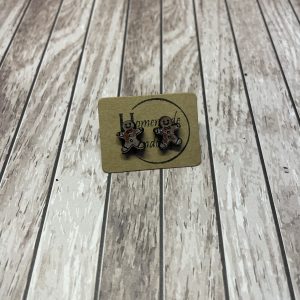 Gingerbread Man Earrings