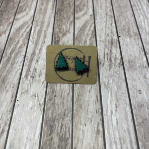Christmas Tree Post Earrings