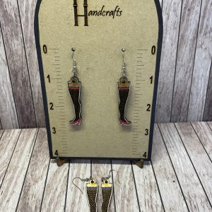 Legs in Stockings Earrings