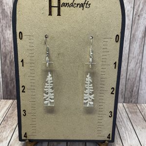Acrylic Tree Earrings