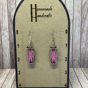 Christmas Bunny Earrings