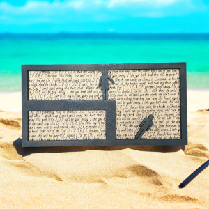 DIVORCE - Song Lyric Stand & Frame SVG File  - DIGITAL DOWNLOAD