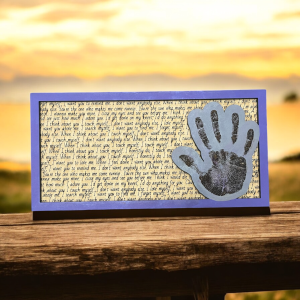 I Touch Myself - Song Lyric Stand & Frame SVG File  - DIGITAL DOWNLOAD