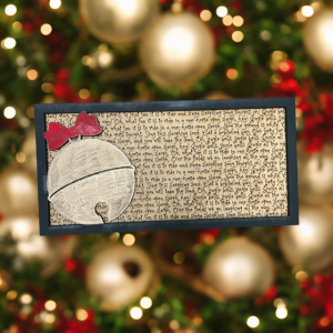 Jingle Bells - Song Lyric Stand & Frame SVG File  - DIGITAL DOWNLOAD