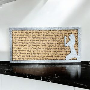 Like a Prayer - Song Lyric Stand & Frame SVG File  - DIGITAL DOWNLOAD