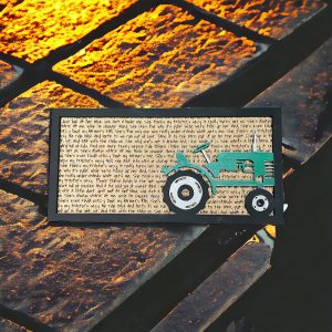 She Thinks My Tractor's Sexy - Song Lyric Stand & Frame SVG File  - DIGITAL DOWNLOAD