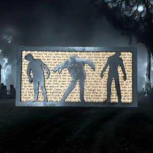 Thriller - Song Lyric Stand & Frame SVG File  - DIGITAL DOWNLOAD